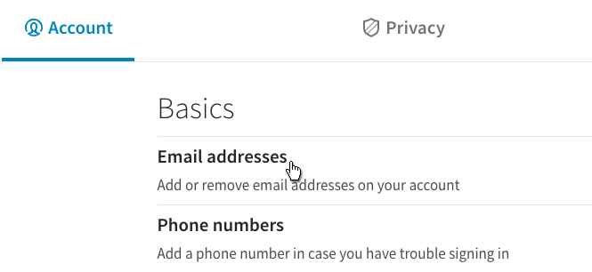 LinkedIn - Email Addresses